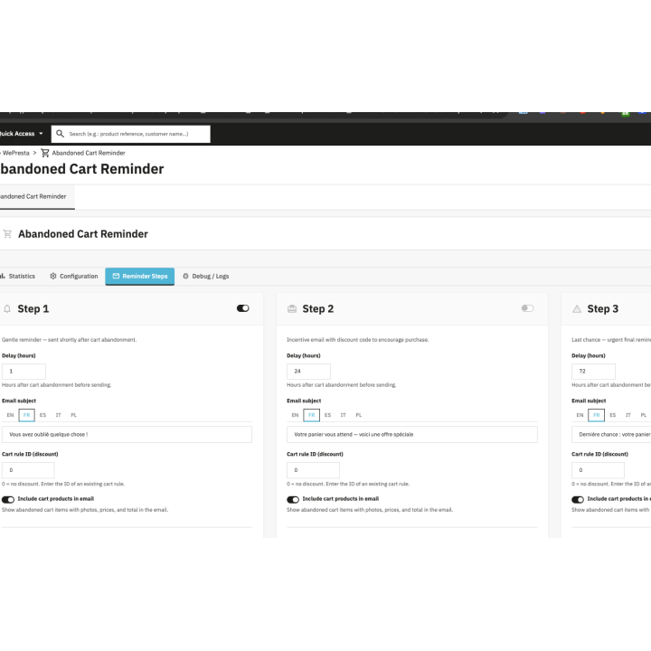 Recupera carritos abandonados con 3 emails