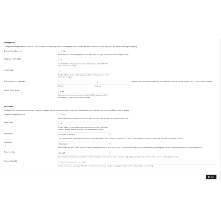 JSON-LD completo para rich snippets