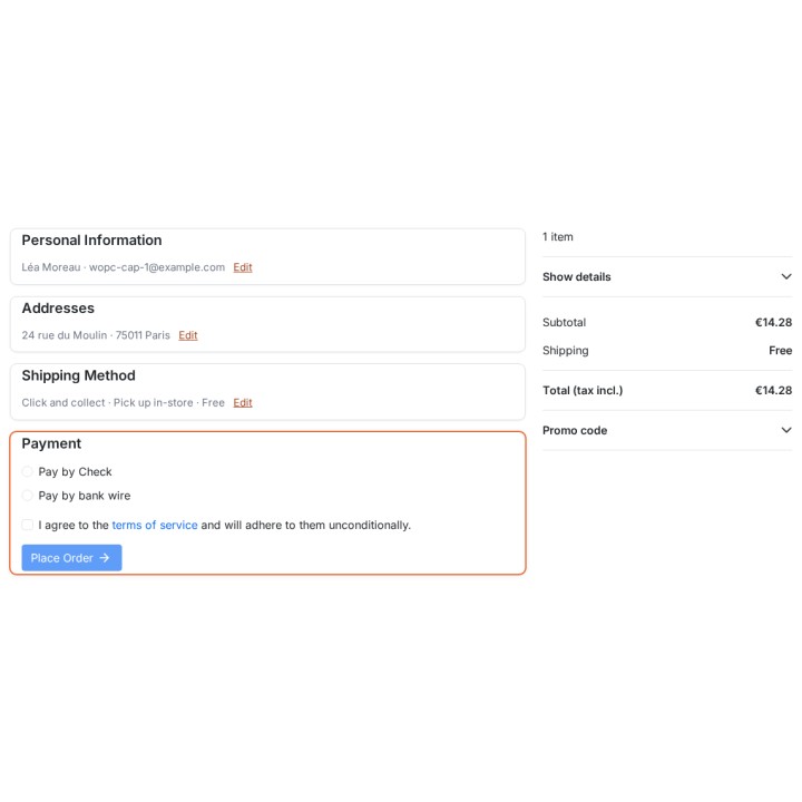 Accordion layout with summaries