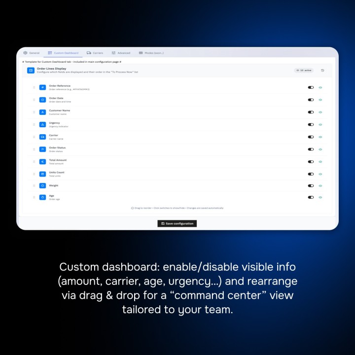 Picking List Pro: logistics dashboard + PDF templates