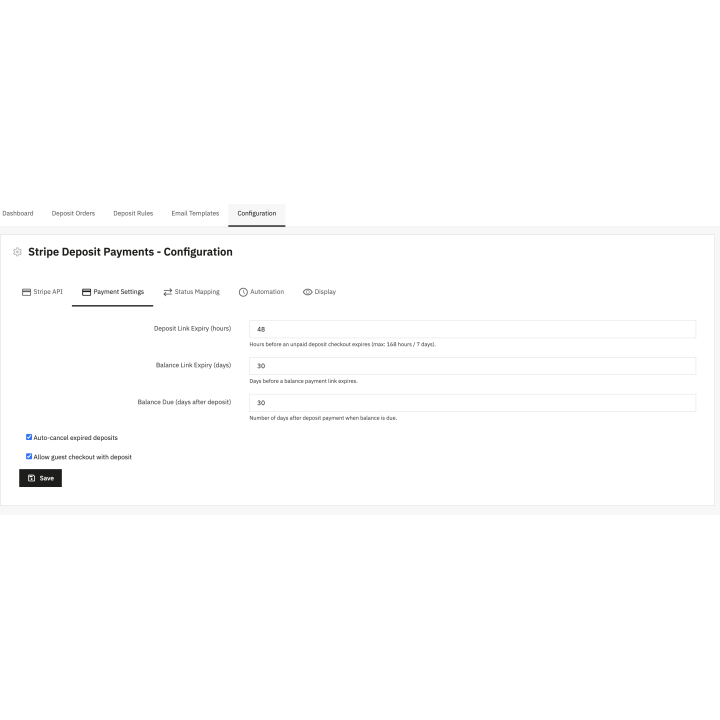 Zaliczka Stripe i płatności częściowe