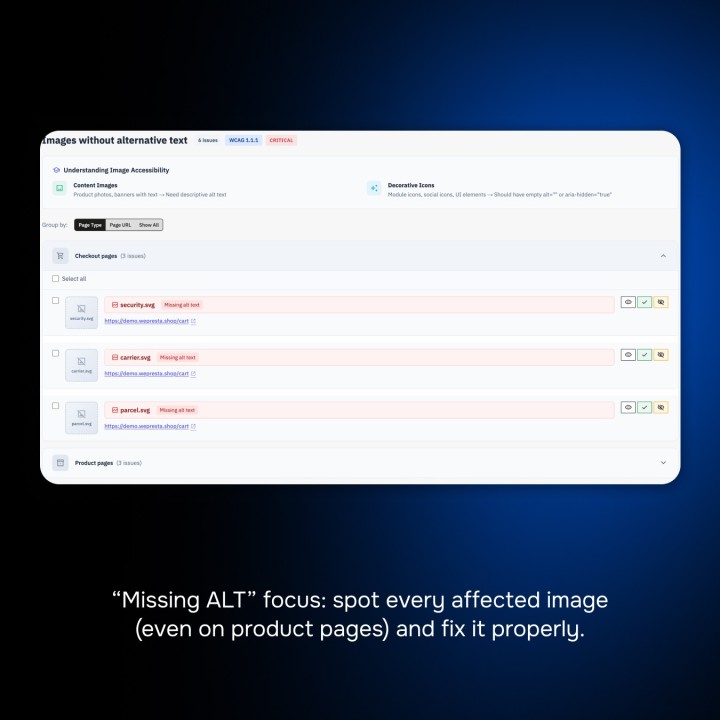 Audit accessibilité EAA & WCAG 2.1 AA