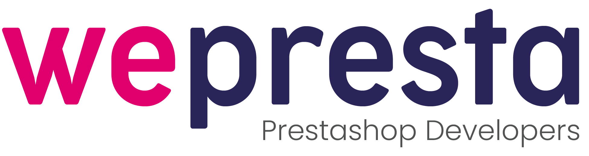 Logo wepresta, boutique de modules Prestashop